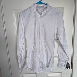NEW Amazon Essentials White Button Down
